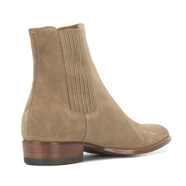 Men's Chelsea Boots, Cowhide, Pointed