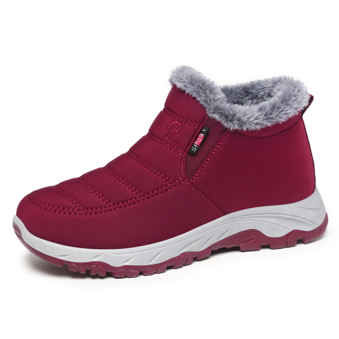 Padded Unisex Winter Boots with Wool Blend Lining