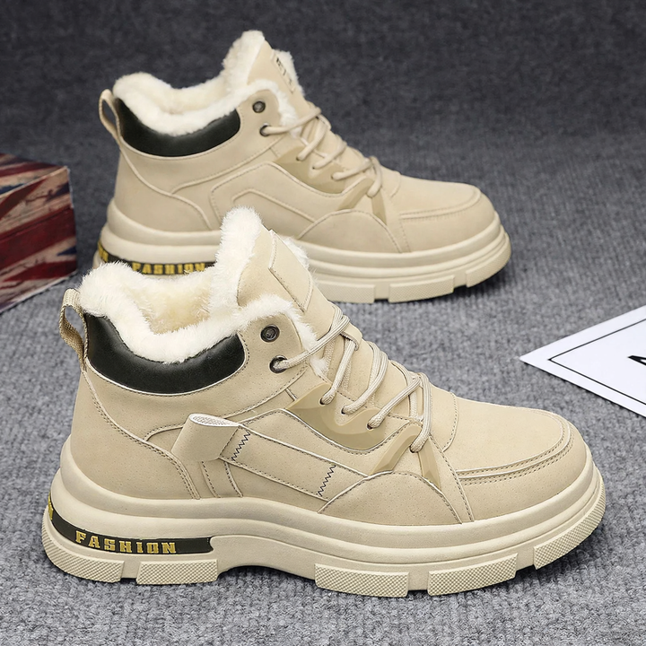 Men's winter boots, insulated, non-slip, durable