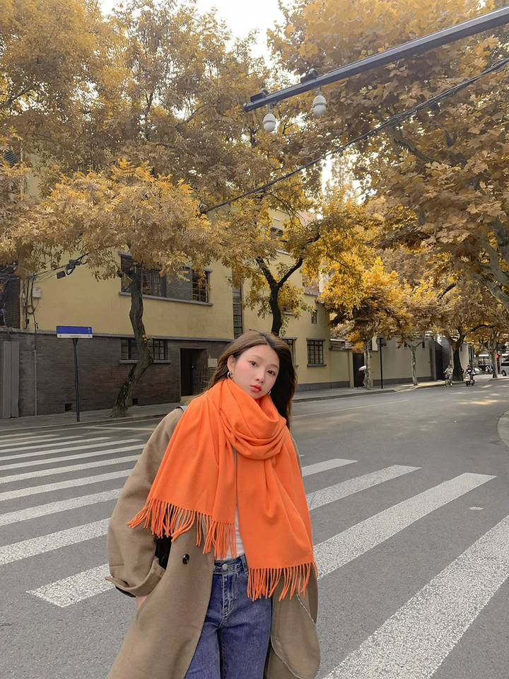 Thick winter scarf, 200x70cm