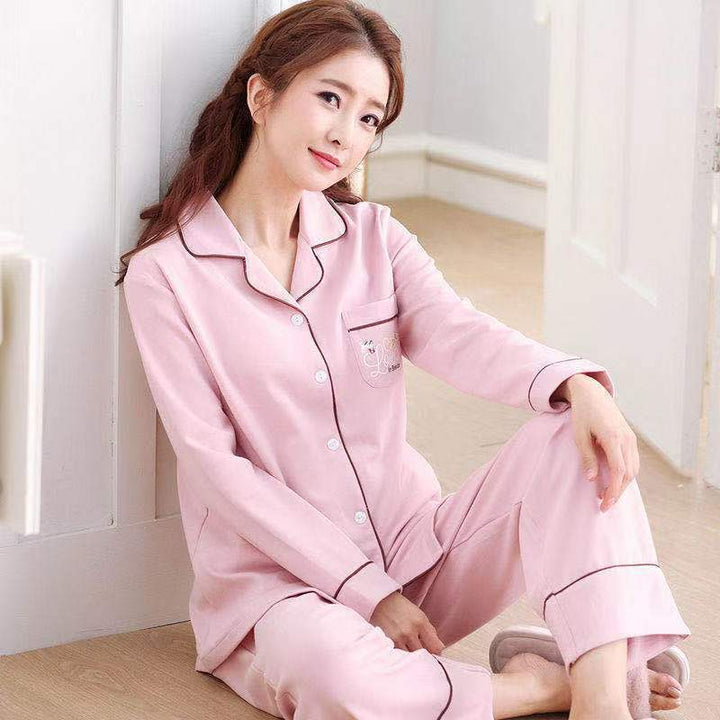 Women's Pajama Set, 100% Cotton, Long Sleeved