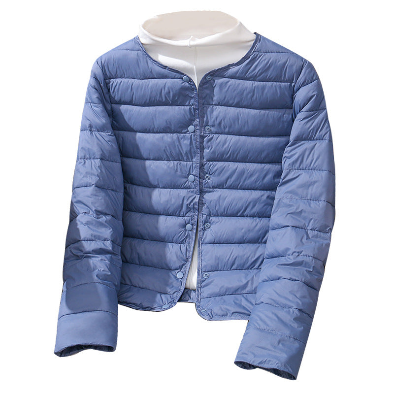 Light, reversible women's quilted jacket