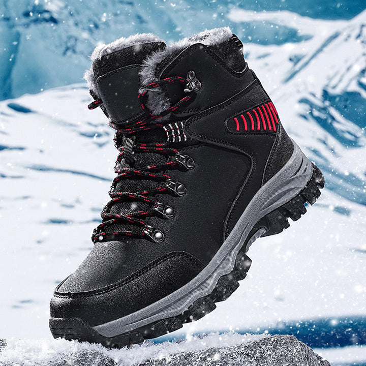 Padded Men's Winter Boots, High Fit