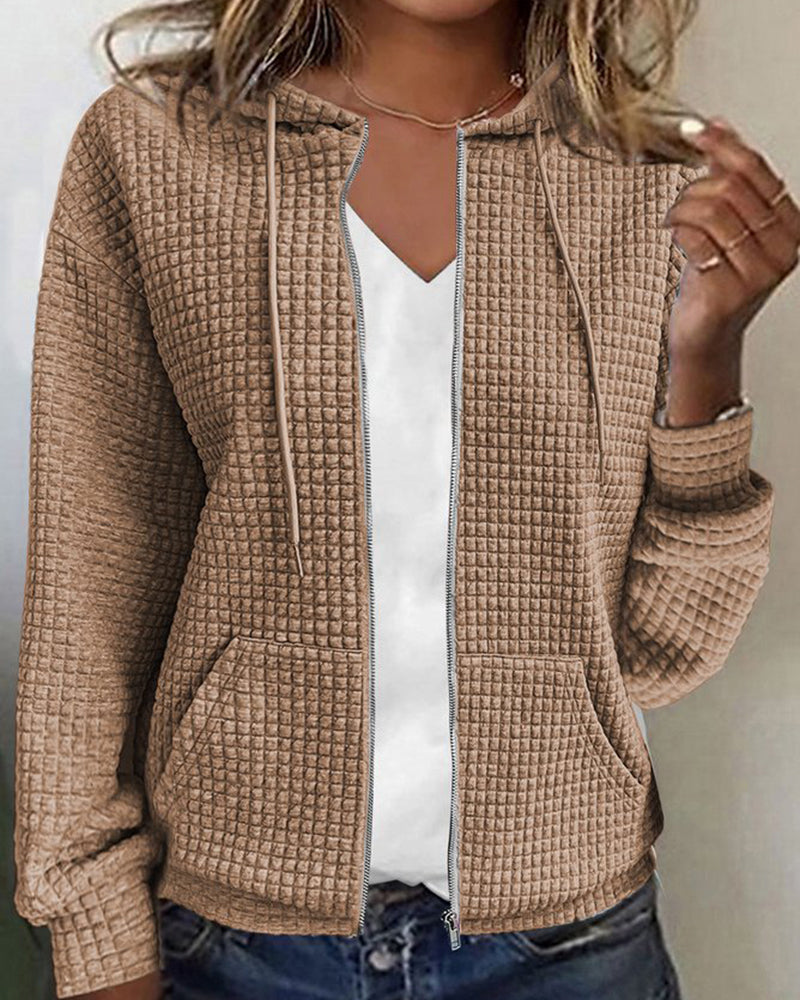 Lune London | Fashionable sweatshirt with hood and pockets for women
