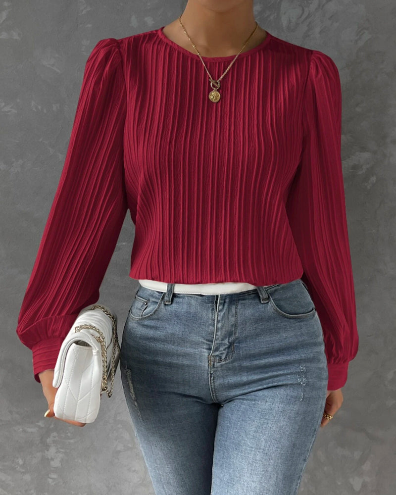 Lune London | Elegant Shirt with Round Neckline