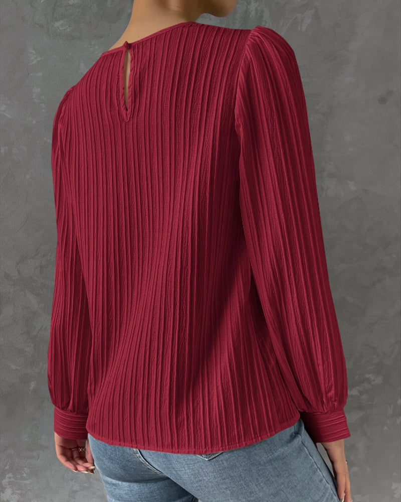 Lune London | Elegant Shirt with Round Neckline