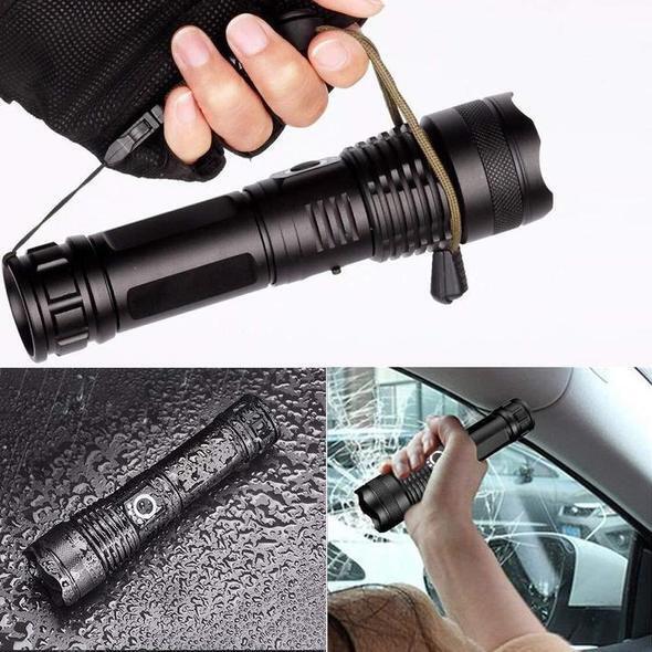 Lune London | High power LED flashlight 30000-5000 Lumens, waterproof