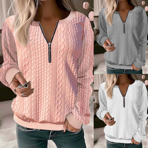 Amarae | Elegant V neck sweater for women