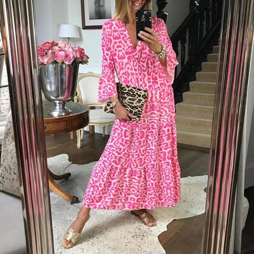 Amarae | Stylish summer dress with leopard pattern