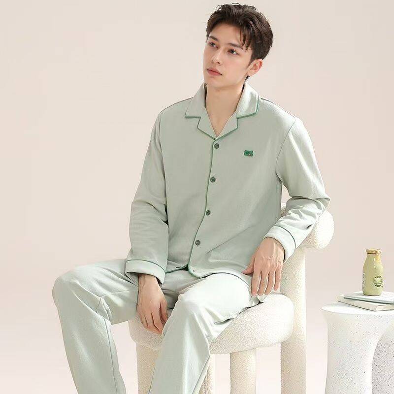 Men's Pajama Set, cotton, buttoned, various sizes
