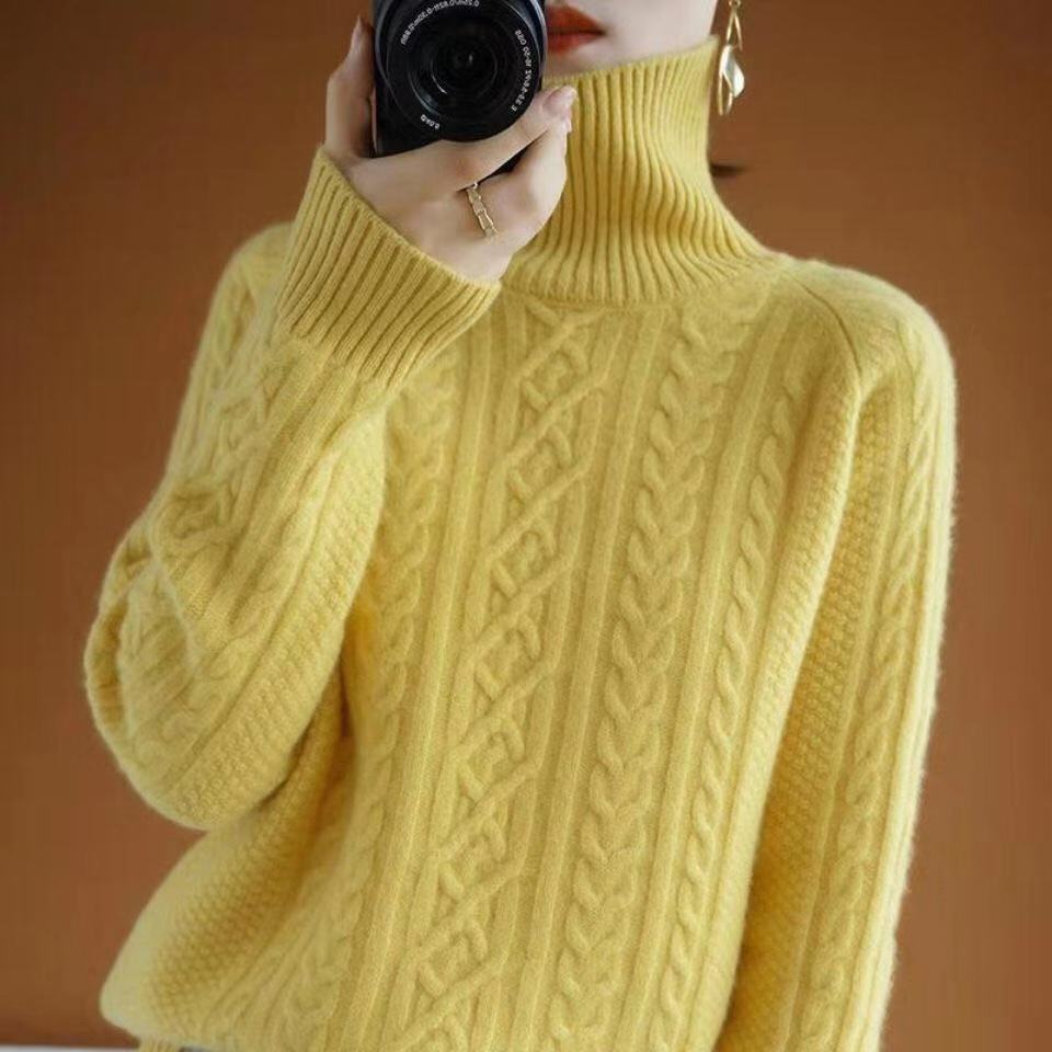 Lune London | Knitted Roll Neck Sweater
