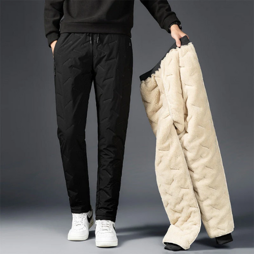 Lune London | Men's Double Layer Pants - Fleece Lined & Stylish Design