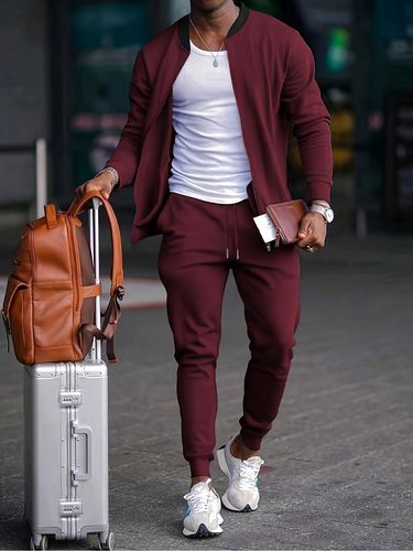 Amarae | Men's Casual Two-Piece Travel Set for Men Comfortable
