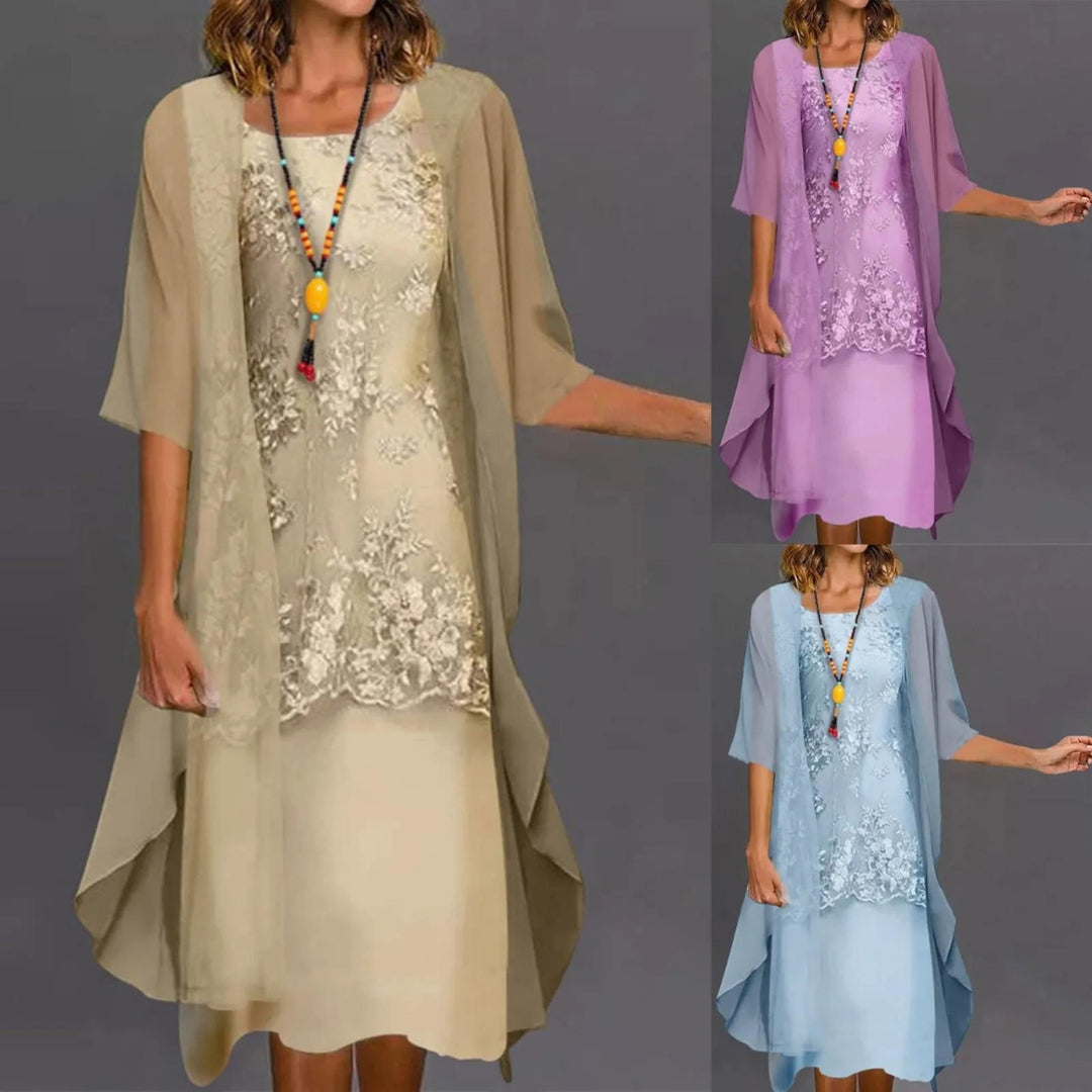 Lune London | Elegant Chiffon Dress