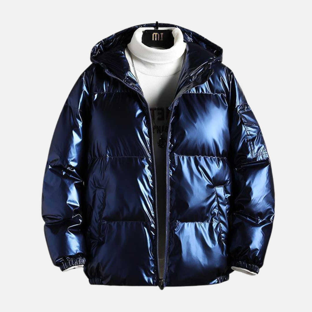 Lune London | Puffer jacket - Woven - Plus size cut - With hood - Quilted - Water-repellent
