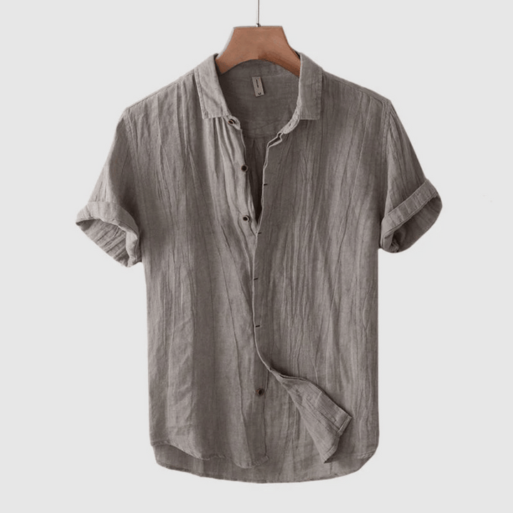 Amarae | Short Sleeve Linen Shirt
