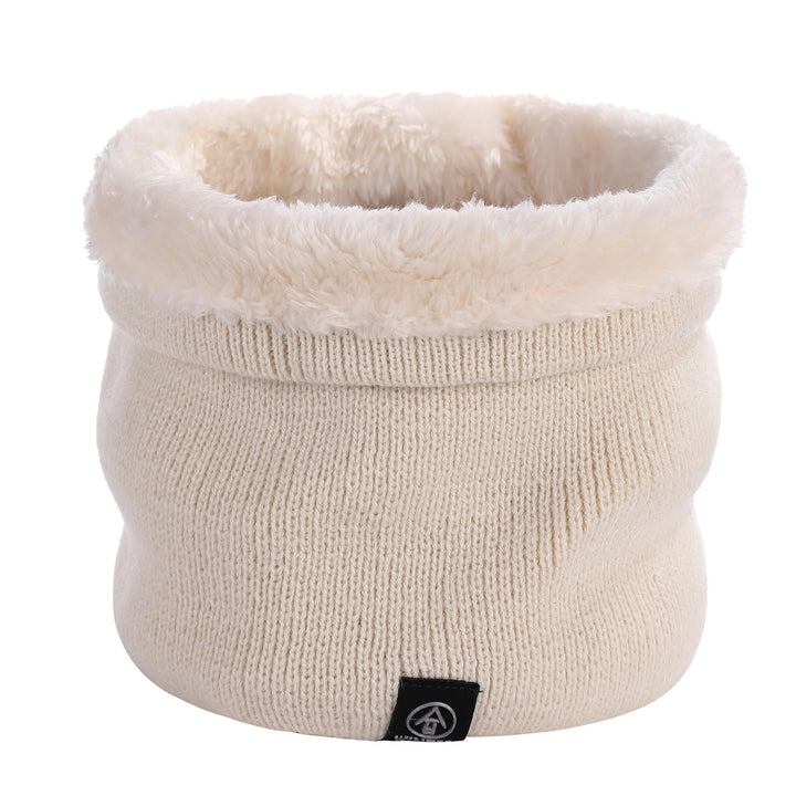 Knit Loop Scarf, solid color, for women and men