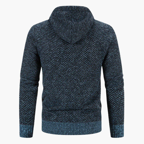 Amarae | Knitted Hoodie for Autumn and Winter - Comfortable Casual Hoodie with Zipper