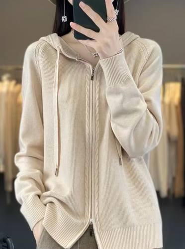 Chic und Stil | Hooded cardigan