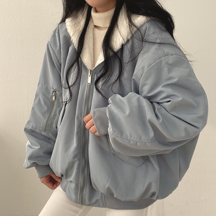 Amarae | Reversible Jacket with Hood for Women