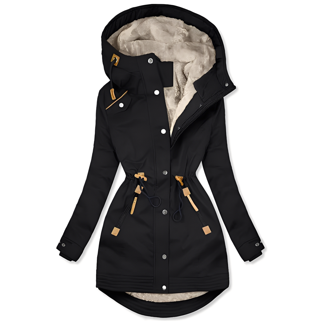 Chic Und Stil | Stylish Weatherproof Parka Jacket for Women