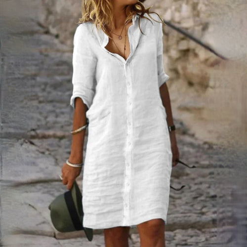 Amarae | Cotton Linen Women Dress