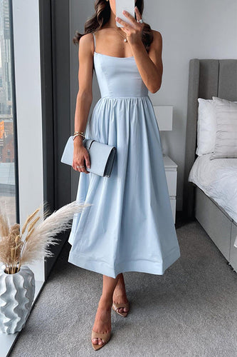 Amarae | Midi dress online A with spaghetti straps and waist