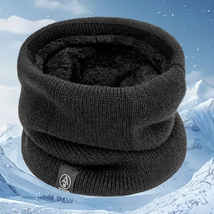 Knit neck warmer, windproof