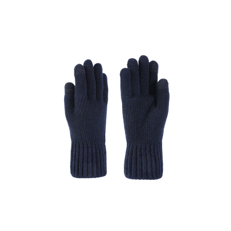 Padded knit hat with ear protection