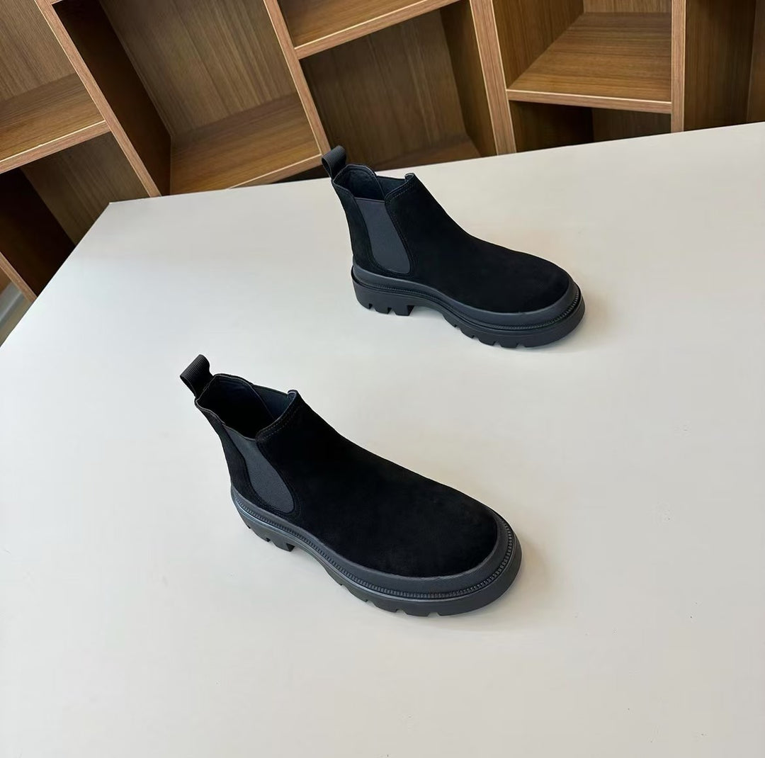 Men's Ankle Boots, Chelsea Style, Lined