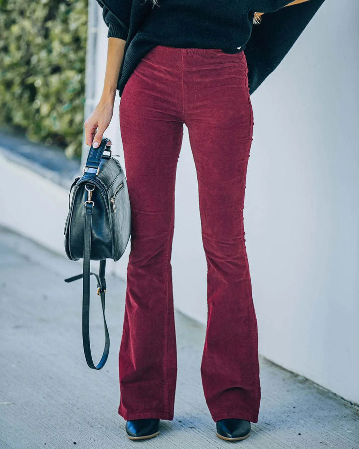 Lune London | Stretch Flared Trousers