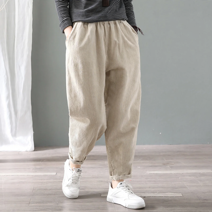Kord-Harem pants for women