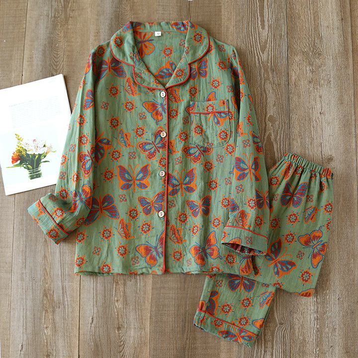 Women's Pajamas made of Cotton Jacquard