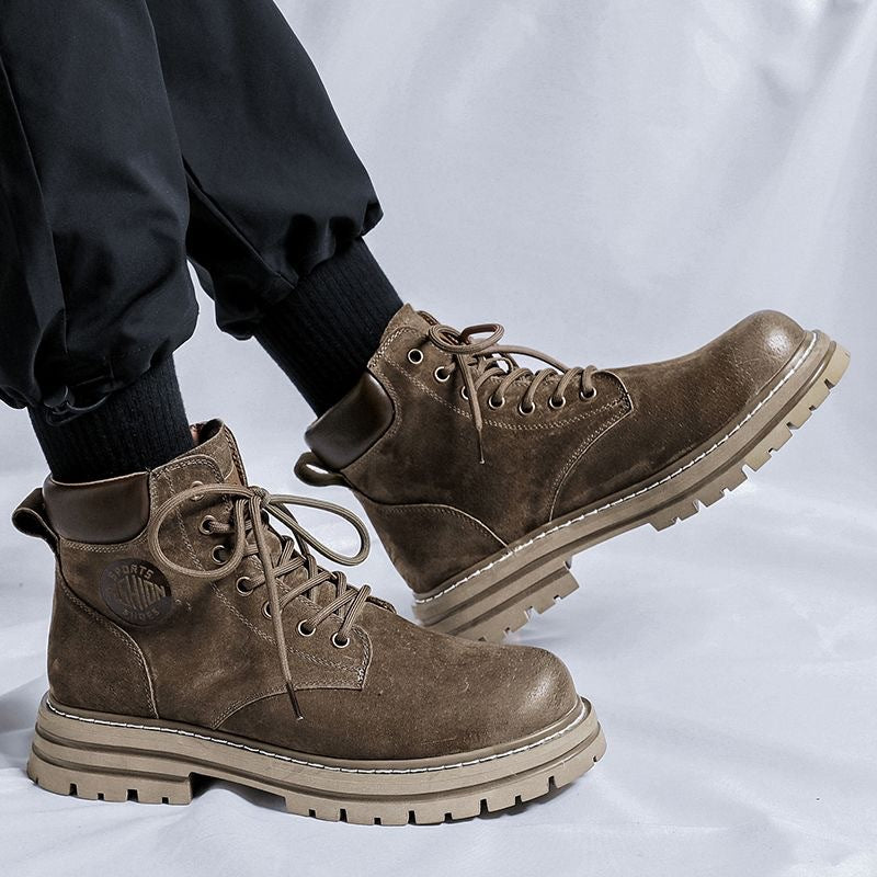 Men's ankle boots in British style, 8122-R
