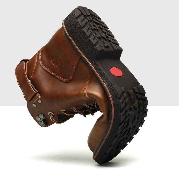 Men's Martin boots, lined, English design