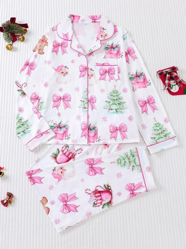 Christmas Pajama Set made of Flannel S 81333