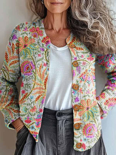 Amarae | Pastel Flower Jacket