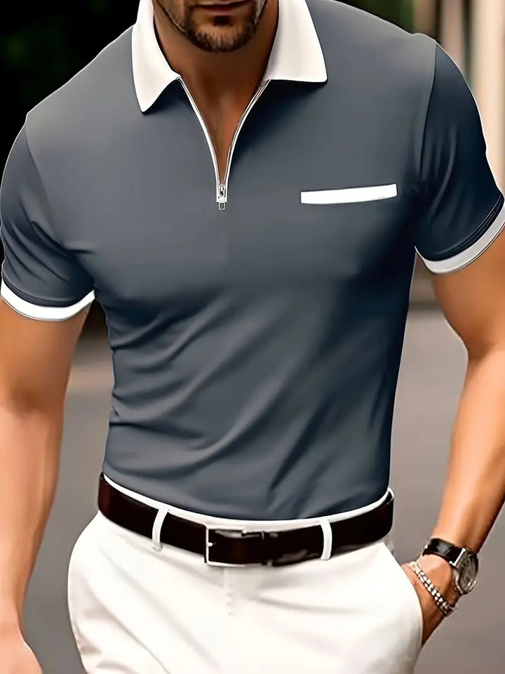 Amarae | Breathable Golf Shirt in Regular Fit for Men