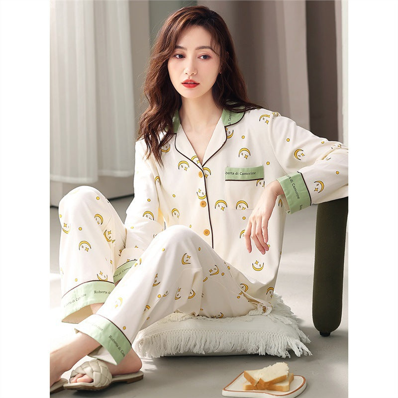 Women's Pajama Set, 100% Cotton, Long Sleeved