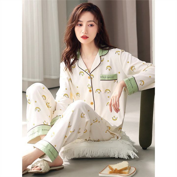 Women's Pajama Set, 100% Cotton, Long Sleeved