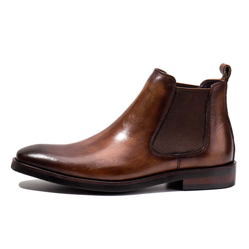 Men's Chelsea boots made of cowhide