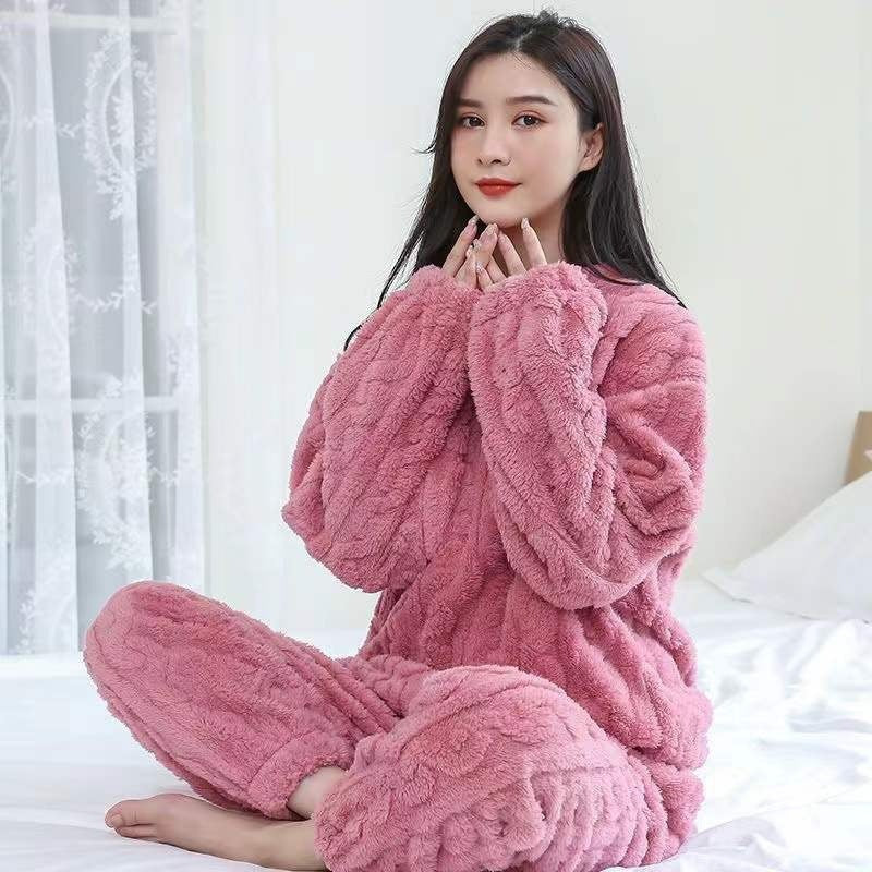 Flannel loungewear for couples, warm and cozy