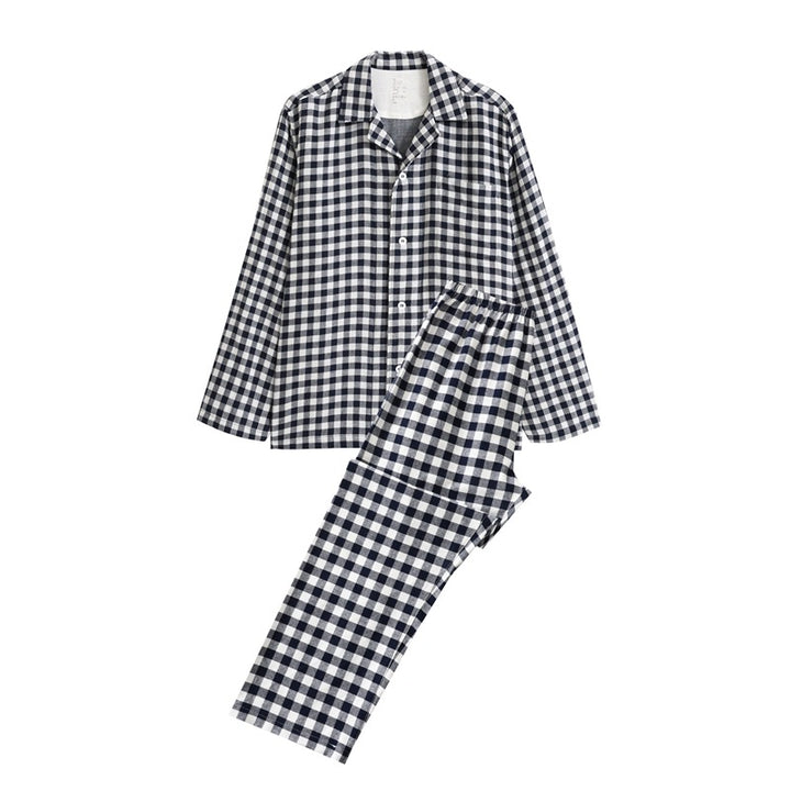 Lightweight cotton pajamas, double-layered, unisex