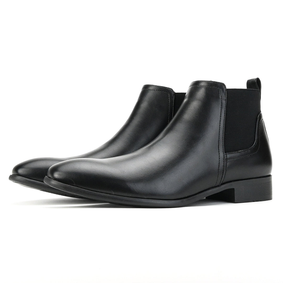 Men's Chelsea boots, square toe, versatile