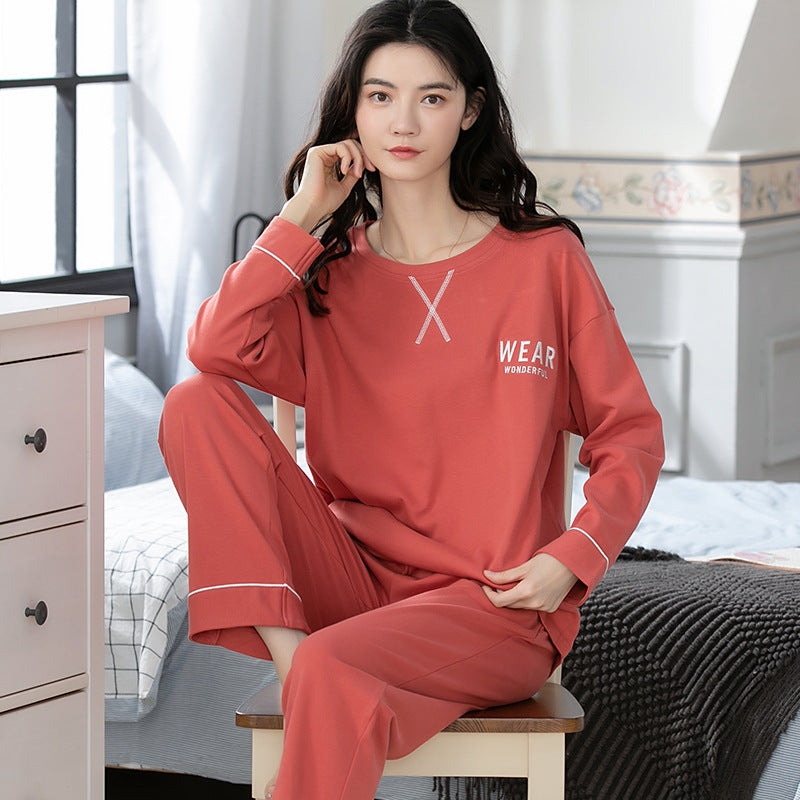 Reversible cotton pajamas, long sleeves