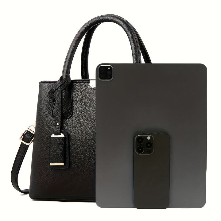 Amarae | Chic All Season Spacious Pu Handbag for Women