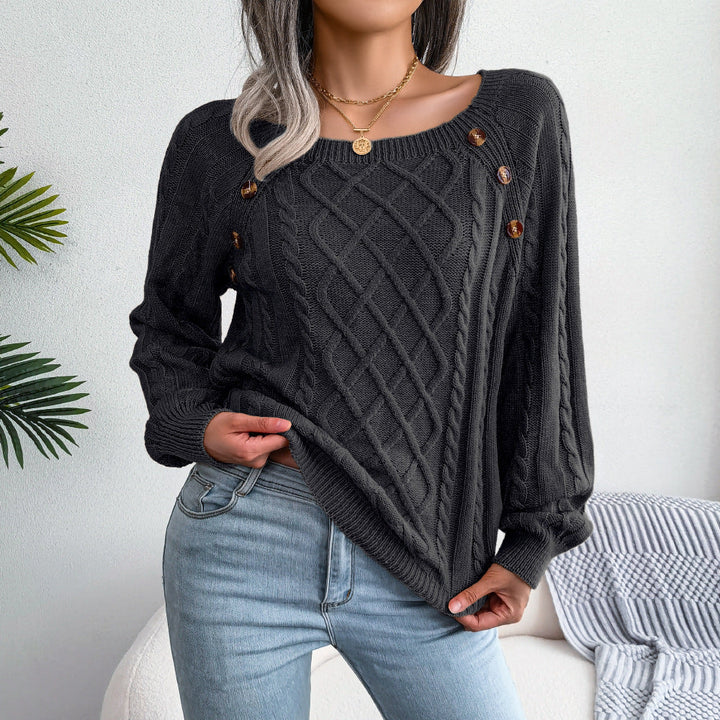 Lune London | Sweater with square neckline