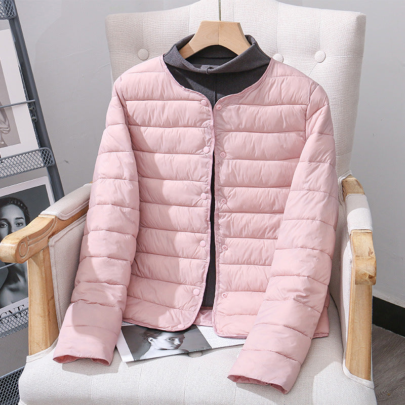 Light, reversible women's quilted jacket