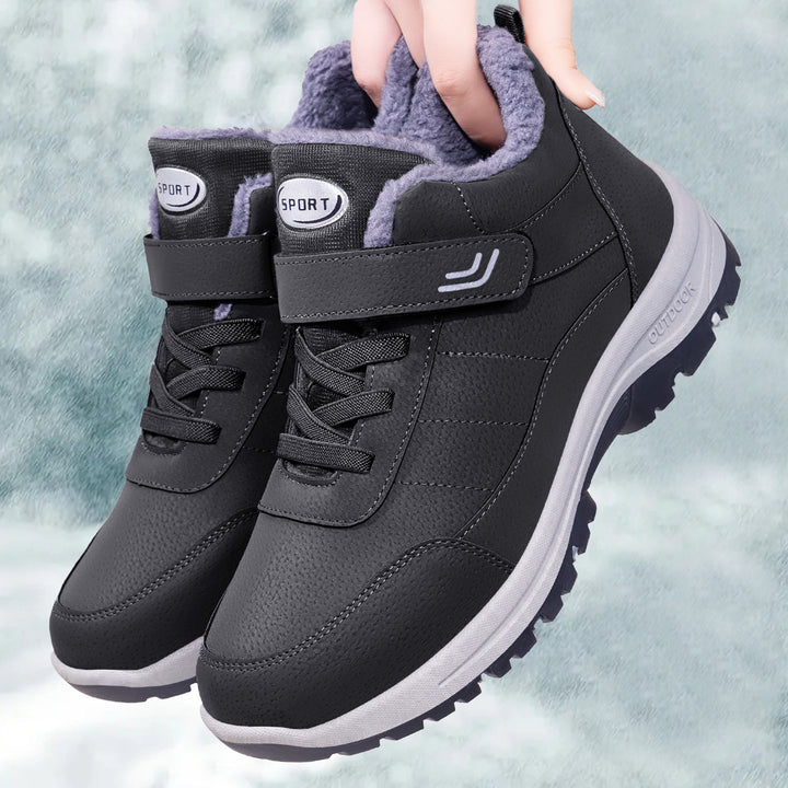 Padded Unisex Winter Boots with Velcro