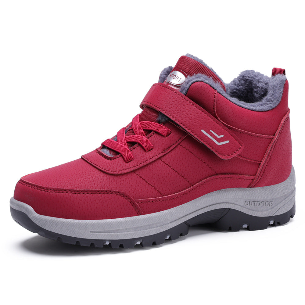 Padded Unisex Winter Boots with Velcro